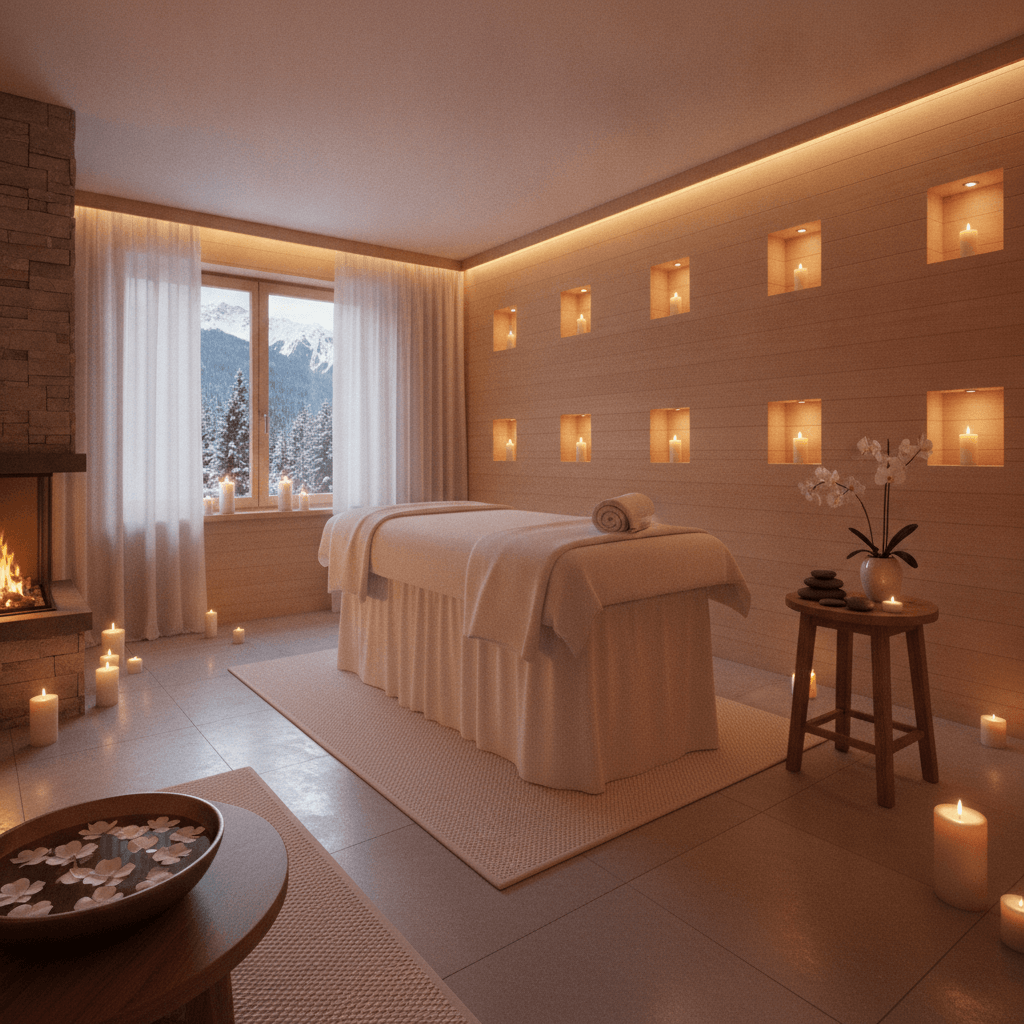 Massagesalon Interieur