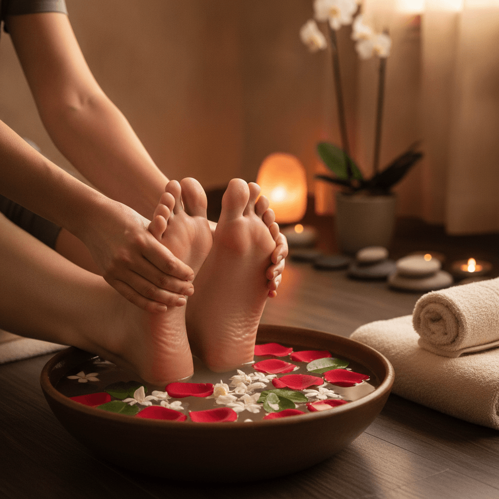 Fußreflexzonenmassage